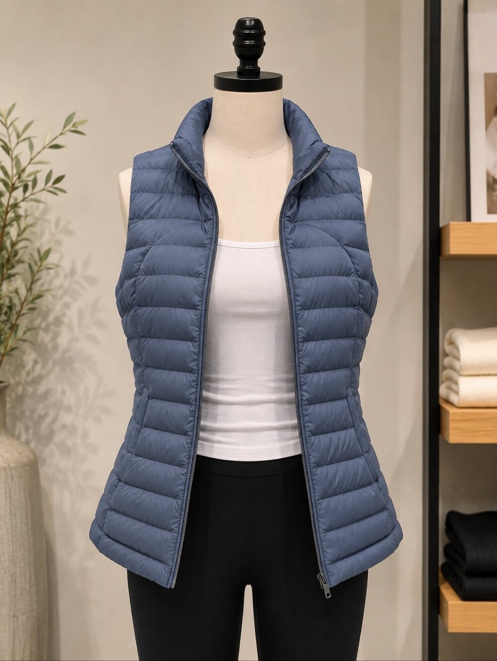 lululemon athletica Quilted Puffer Vest - Slate Blue